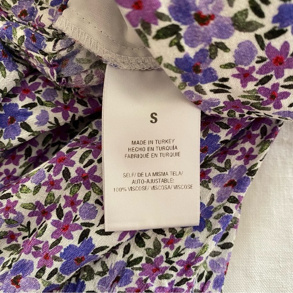 Favorite Daughter high-rise purple floral pants size small - Picture 11 of 14